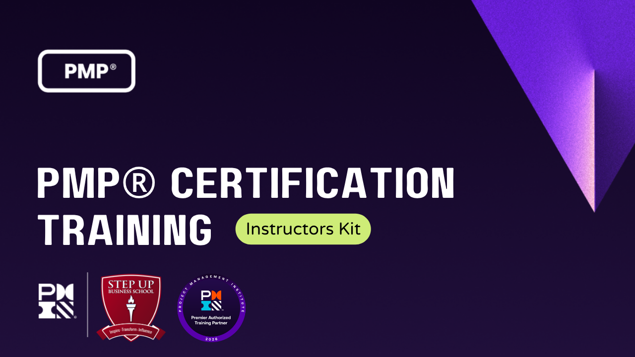 PMP® Certification Training – Instructors Kit v8